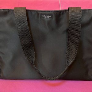 kate spade black Nylon Tote bag